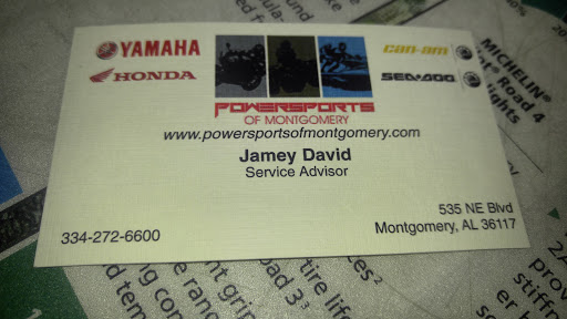 Honda Dealer «Powersports of Montgomery», reviews and photos, 535 Eastern Boulevard Frontage Rd, Montgomery, AL 36117, USA