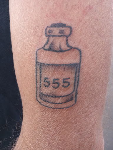 Explore lakers tattoo ideas, creative tattoo ideas in Albuquerque, available at Satin Black Tattoo