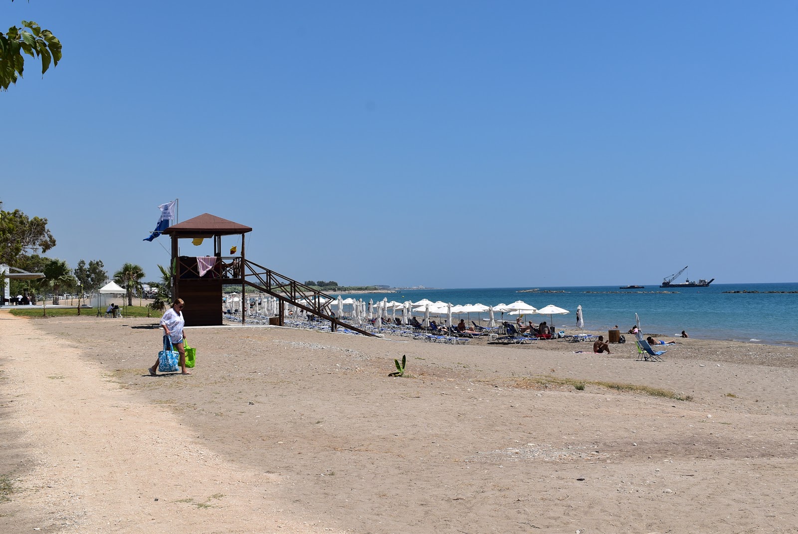 Foto von Yeroskipou beach - beliebter Ort unter Entspannungskennern