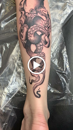 Explore hammerhead shark tattoo ideas, creative tattoo ideas in Horn Lake, available at Sickside Tattoo Studio