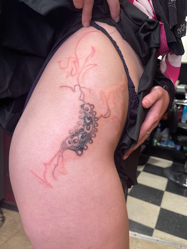 Explore pennywise tattoo ideas, creative tattoo ideas in Cincinnati, available at Hot Rod Charlies