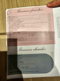 Le Salon d'Eugénie à Toulouse menu