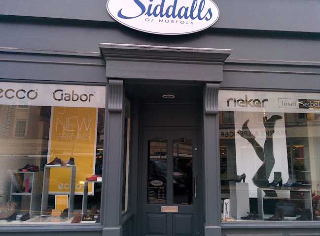 Reviews of Siddalls in Norwich - Shoe store