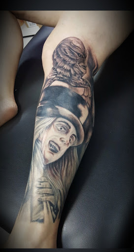 Explore king and queen tattoo ideas, creative tattoo ideas in Garden Grove, available at Dr. Tattoo Studio