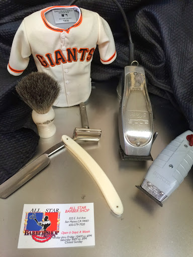 Barber Shop «All Star Barber Shop», reviews and photos, 322 E 3rd Ave, San Mateo, CA 94401, USA