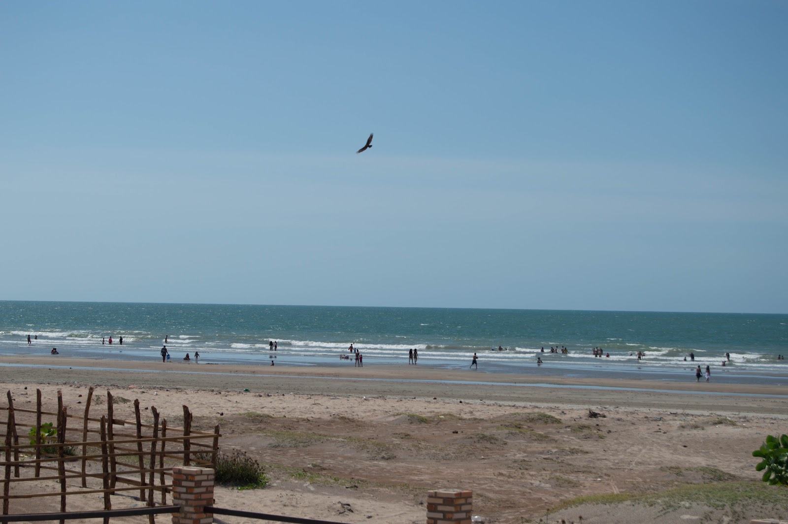 Foto van Praia Peito de Moca met beige zand oppervlakte