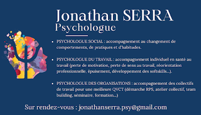 Jonathan Serra Psychologue social, du travail et des organisations à Lyon