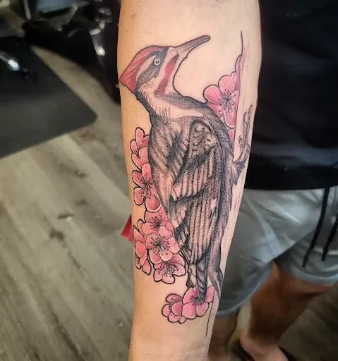 Explore music sleeve tattoo ideas, creative tattoo ideas in San Diego, available at Goddess Temple Tattoo Studio