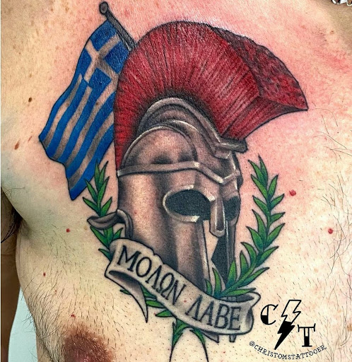 Explore middle neck tattoo ideas, creative tattoo ideas in Schaumburg, available at Atmosphere Tattoo Gallery - Schaumburg