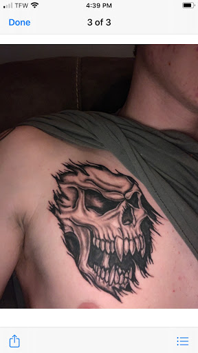 Explore cover up ideas for name tattoos, creative tattoo ideas in Centre, available at Leftys