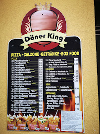 Menu du Döner King à Lörrach