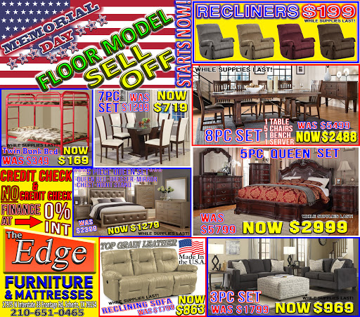 Furniture Store «The Edge Furniture and Mattresses», reviews and photos, 17975 S Interstate Hwy 35, Schertz, TX 78154, USA