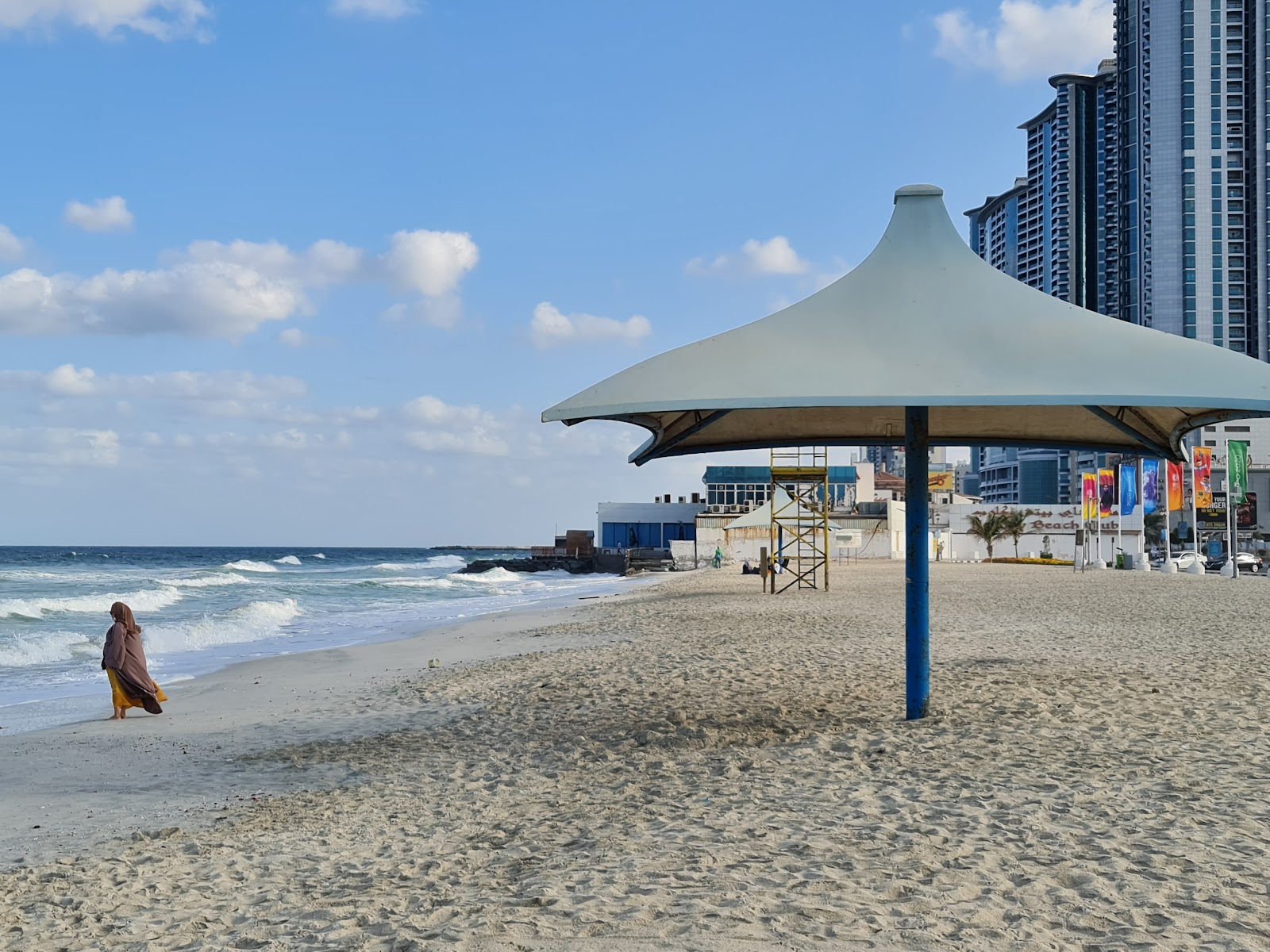 Fotografie cu Ajman Public beach cu #43