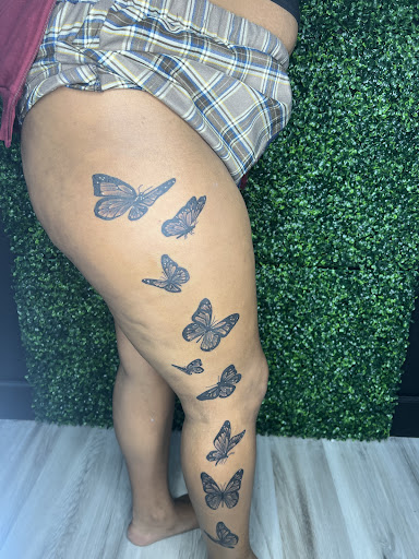 Explore heart attack tattoo ideas, creative tattoo ideas in Ocala, available at The Black Sheep Tattoo Shop