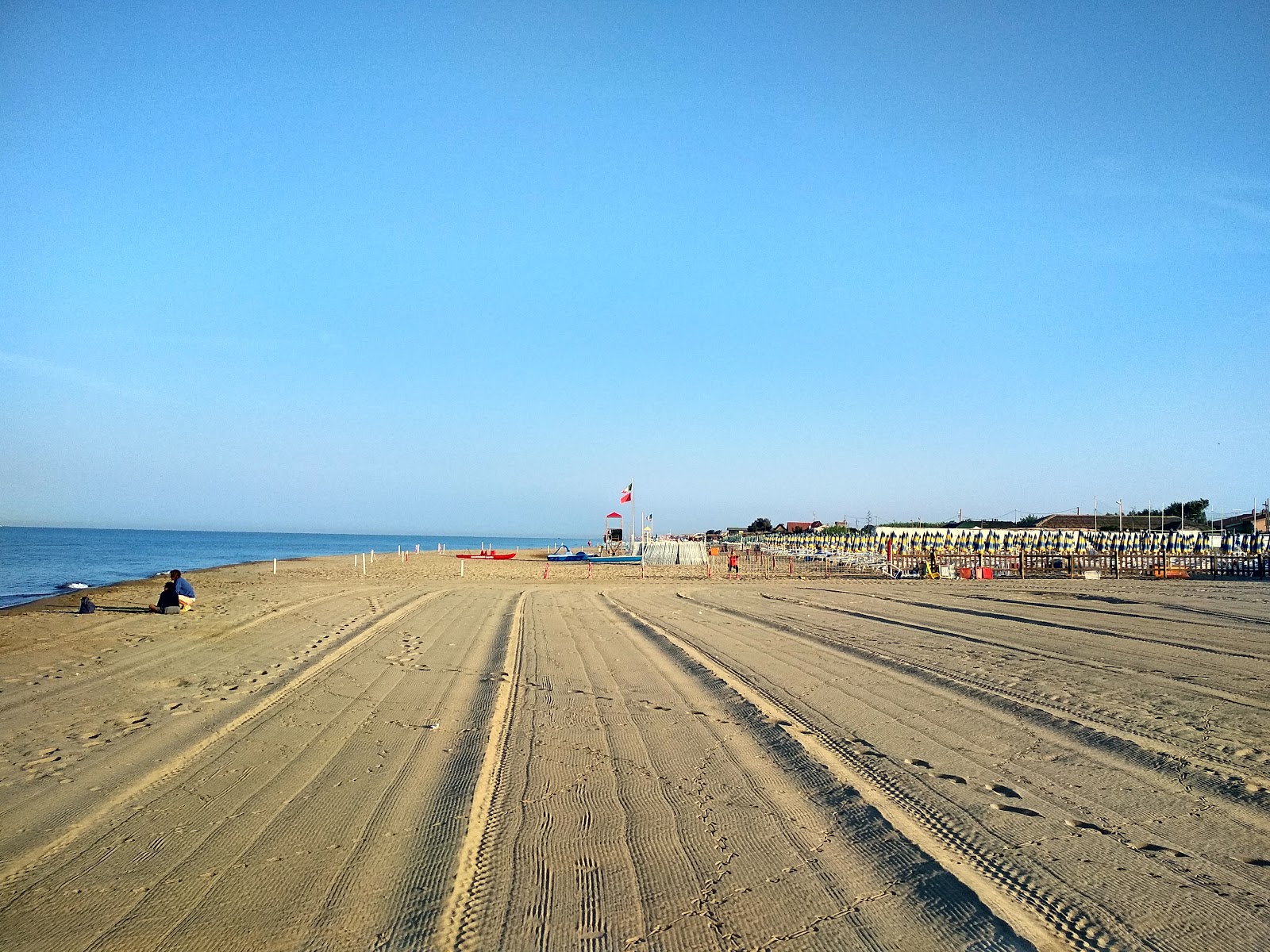 Foto van Lupetta beach met blauw water oppervlakte