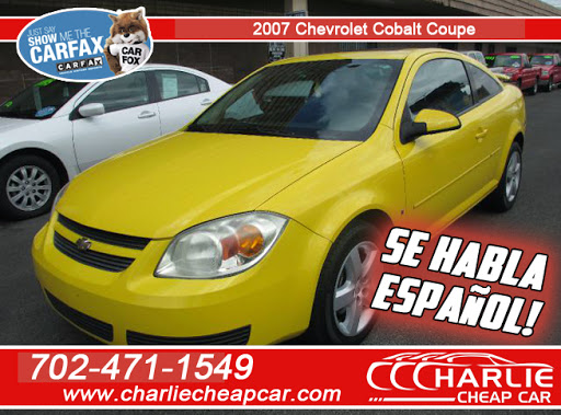 Used Car Dealer «Charlie Cheap Car», reviews and photos, 5015 W Sahara Ave #126, Las Vegas, NV 89146, USA