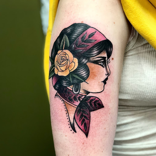 Explore 3d tattoo ideas for men, creative tattoo ideas in Batavia, available at The Pretty Pin-Up Tattoo Parlor