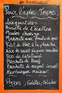 Restaurant français La Bourlingue à Talmont-Saint-Hilaire (la carte)