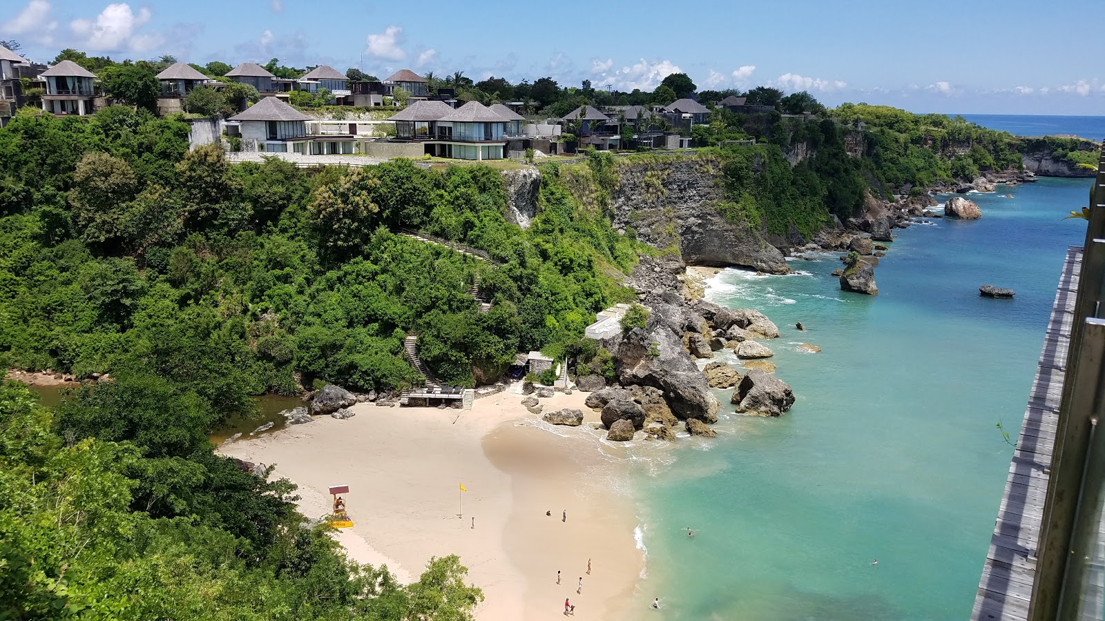 Foto van Kubu Beach met direct strand