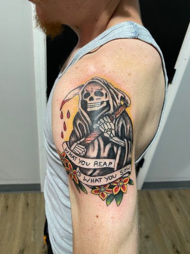 Explore long narrow tattoo ideas, creative tattoo ideas in Storm Lake, available at 900 Tattoo
