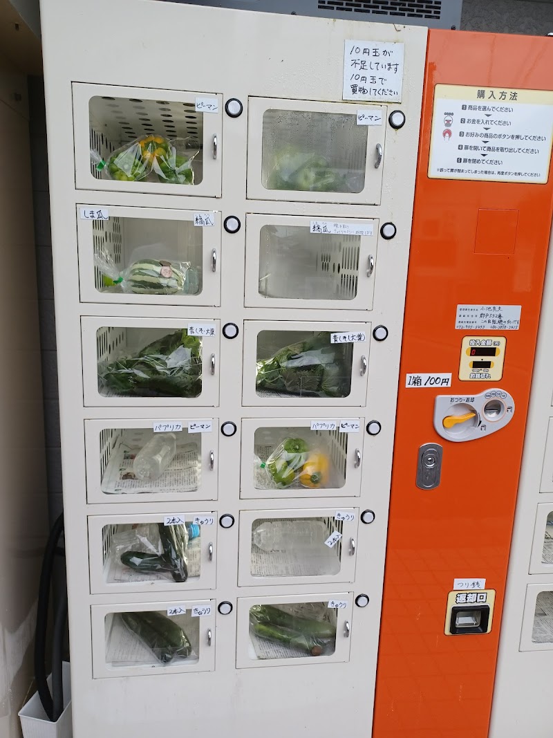 野菜の自動販売機 小池農園