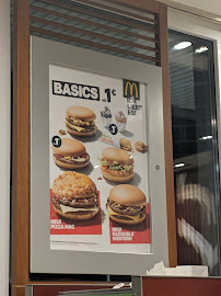 Restauration rapide McDonald's à Altdorf bei Nürnberg (le menu)