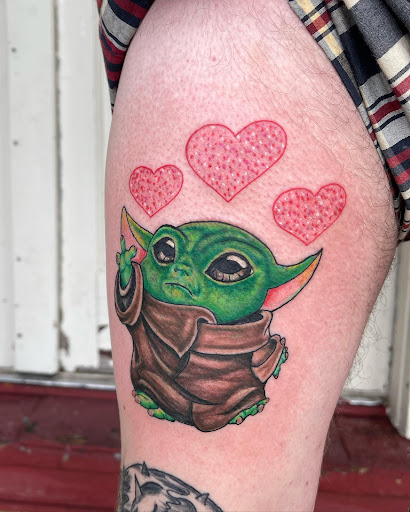 Explore hand tattoo cover up ideas, creative tattoo ideas in Fort Oglethorpe, available at The Helm Tattoo & Piercing