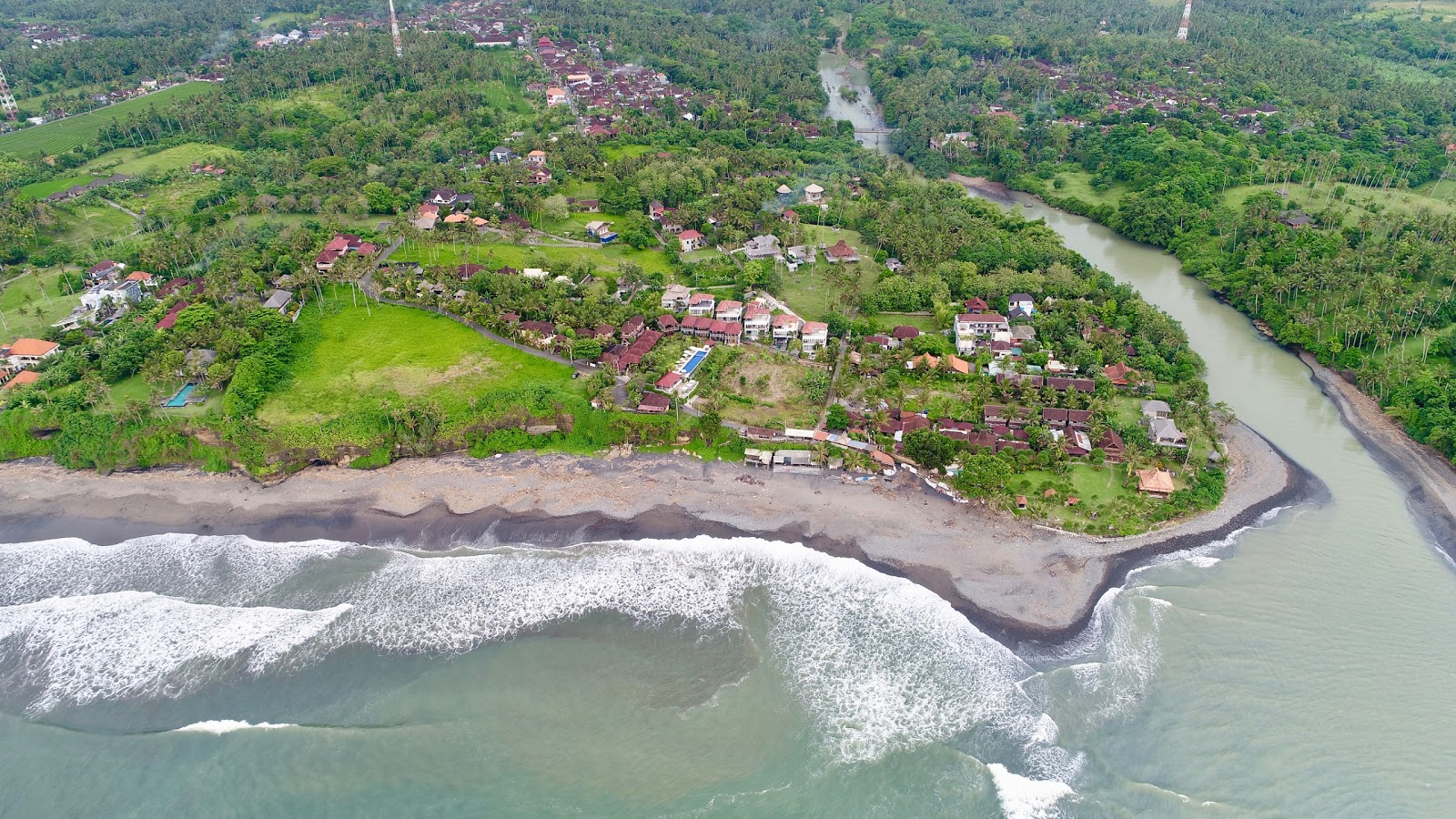 Foto di Balian Beach - luogo popolare tra gli intenditori del relax