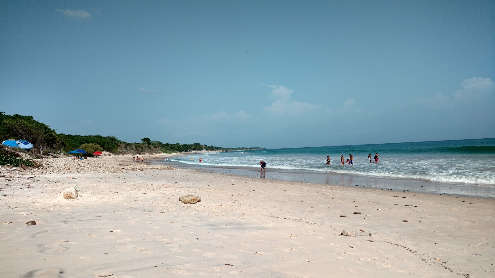 Valokuva Punta Mita beachista. ja asutus