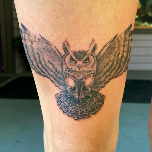 Explore name sleeve tattoo ideas, creative tattoo ideas in Saint Augustine, available at Ms. Deborahs Fountain of Youth Tattoo & Body Piercing