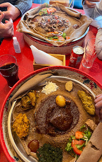 Injera du Restaurant éthiopien Le Royaume de Saba à Angers - n°15