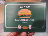 Hamburger du Restauration rapide LE DKF - saladerie snack à Cléguer - n°1