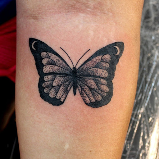 Explore fairy tail tattoo ideas, creative tattoo ideas in Fort Myers, available at Tiger Lotus Tattoo and Piercing