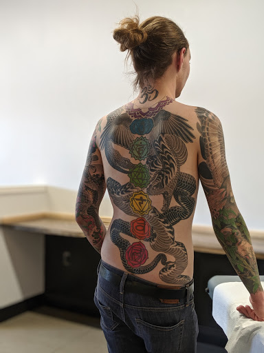 Explore ikigai tattoo ideas, creative tattoo ideas in Gilbert, available at Fifth Estate Tattoo