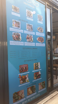 Bar à huîtres à Mimizan menu