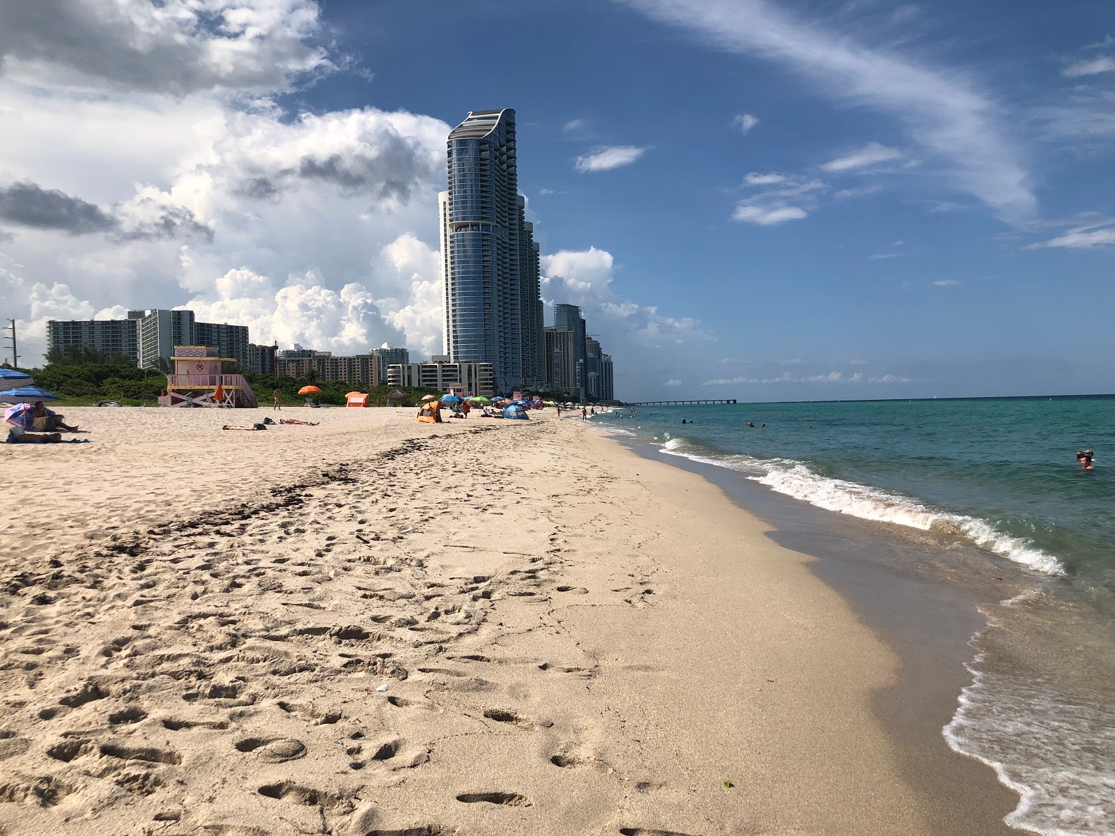 Photo of Haulover beach with bright shell sand surface