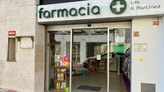 Farmacia Lda. Araceli Martínez Martínez C. Virgen del Rosario, 25, 10160 Alcuéscar, Cáceres, España