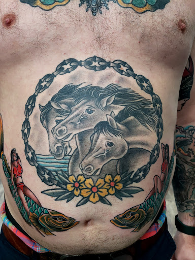 Explore libra tattoo ideas for men, creative tattoo ideas in Egg Harbor Township, available at Mr. Blue Sky Tattoo