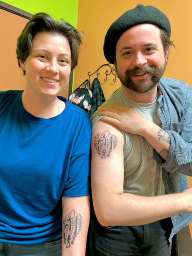 Explore bigfoot tattoo ideas, creative tattoo ideas in Seattle, available at Ruled By Venus INK