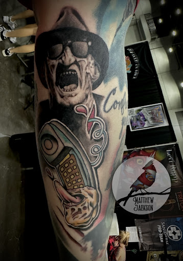 Explore tattoo ideas with your child's name, creative tattoo ideas in Nashville, available at RedBird Tattoo