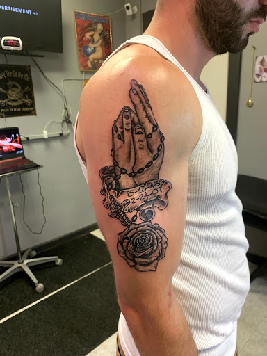 Explore emily tattoo ideas, creative tattoo ideas in Hudson Falls, available at ALTERED ADDICTION TATTOOS