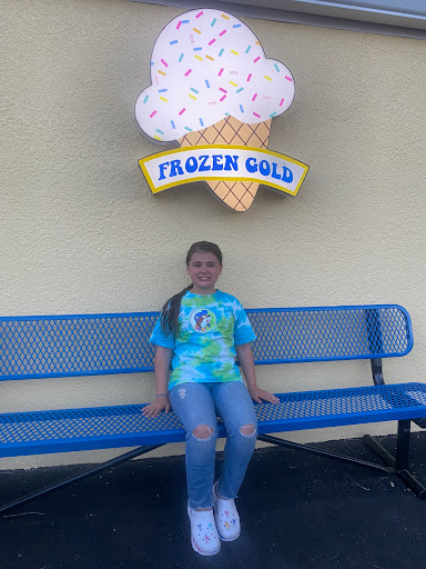 Ice Cream Shop «Frozen Gold Ice Cream Shoppe», reviews and photos, 104 Eddie Rd, New Smyrna Beach, FL 32168, USA