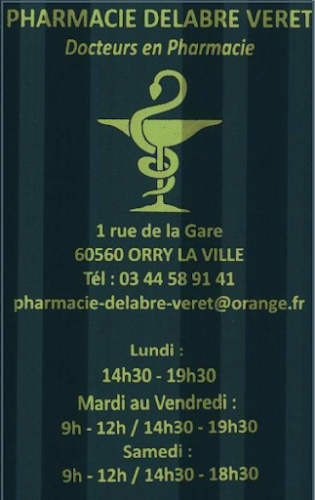 Pharmacie Delabre Veret à Orry-la-ville