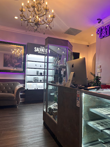 Explore dark angel tattoo ideas, creative tattoo ideas in Coral Springs, available at Salvation Tattoo Lounge Coral Springs