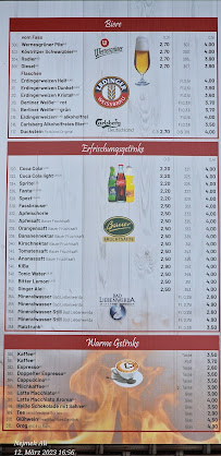 Restaurant de grillades à l'américaine Morino Steakhaus à Zerbst (la carte)
