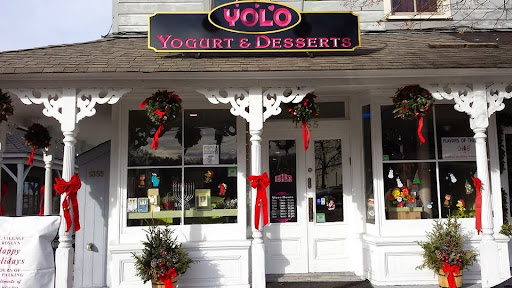 Frozen Yogurt Shop «YOLO Yogurt & Desserts- Frozen Yogurt, Crepe, Gelato, Acai Bowls and more...», reviews and photos, 1355 Old Northern Blvd, Roslyn, NY 11576, USA