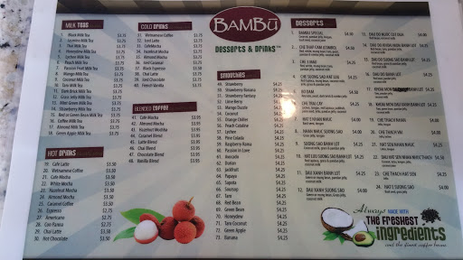 Dessert Restaurant «Bambu Desserts & Drinks», reviews and photos, 2625 W Pioneer Pkwy, Grand Prairie, TX 75051, USA