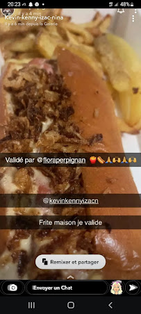 Kenza'c hot-dogs à Perpignan carte