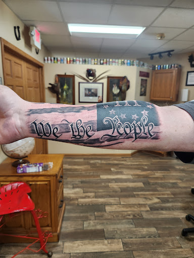 Explore chest and arm tattoo ideas, creative tattoo ideas in Carpentersville, available at Vanity Tattoo