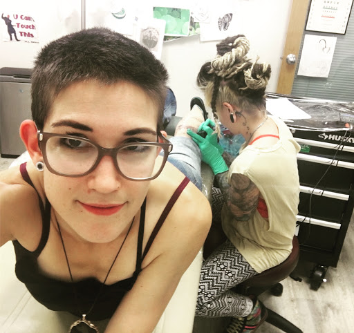 Explore bartender tattoo ideas, creative tattoo ideas in Anchorage, available at the Hole Look